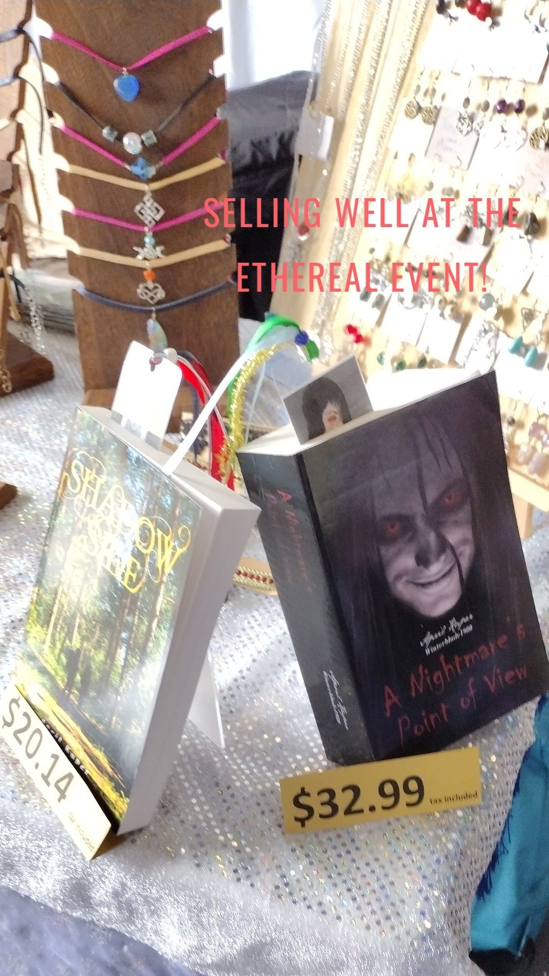 Selling well at the Ethereal event!